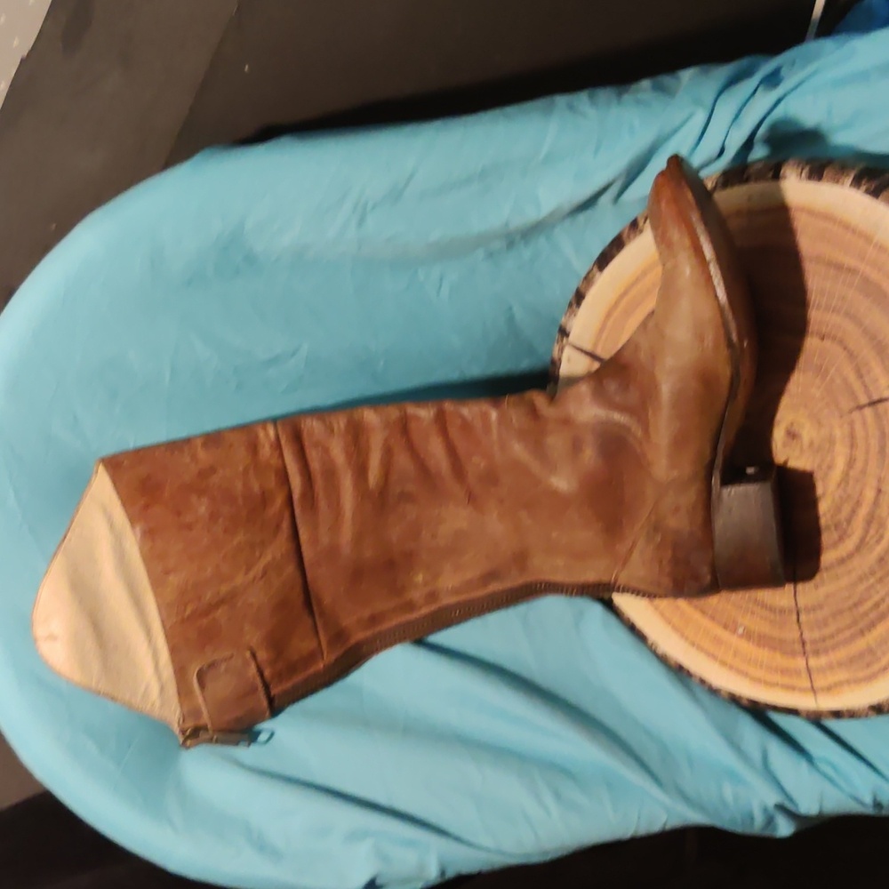 Freebird by Steven Stabl Tall Brown Boots W8 - Picture 9 of 11